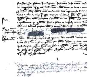 THE CASPE AGREEMENT: FRAGMENT OF THE ROUGH DRAFT