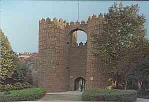 REPRODUCTION OF THE WALLS OF AVILA
